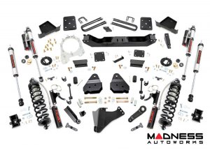 Ford Super Duty Lift Kit - 6 Inch Coilover Conversion Kit w/ Vertex Adjustable Shocks - 4in Rear Axle w/ Rear Overload Springs Ford Super Duty Lift Kit - 6 Inch Coilover Conversion Kit w/ Vertex Adjustable Shocks - 4in Rear Axle w/ Rear Overload Springs